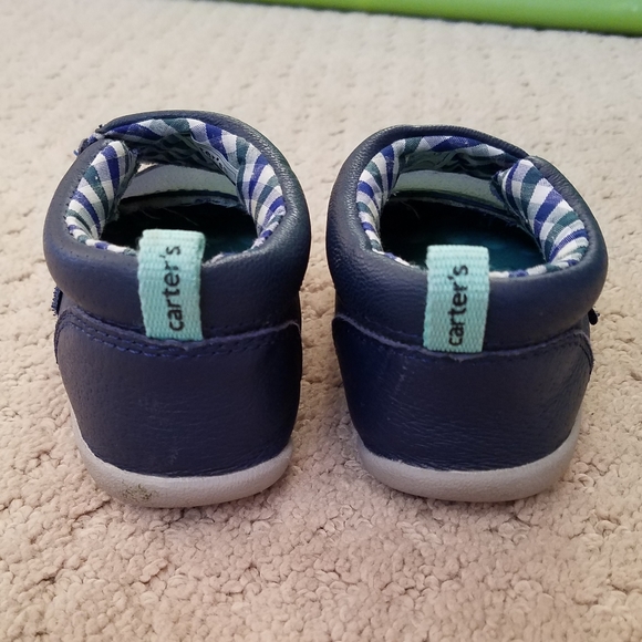 Carter's Every Step Stage 3/walk Shoes (navy) - Picture 3 of 5